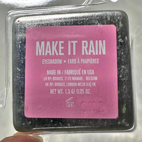 NIB Jeffree Star Eyeshadow Artistry Single Make It Rain 1.5g - Picture 4 of 6